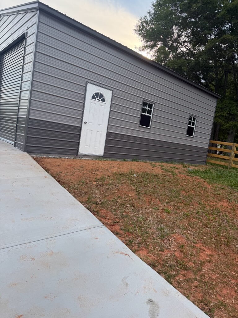 28×30×11 Double Garage/Shop built for Eric M. in Newark, DE (photo 2 of 3)