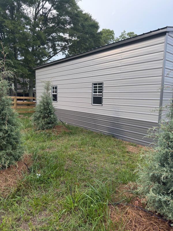 28×30×11 Double Garage/Shop built for Eric M. in Newark, DE (photo 3 of 3)