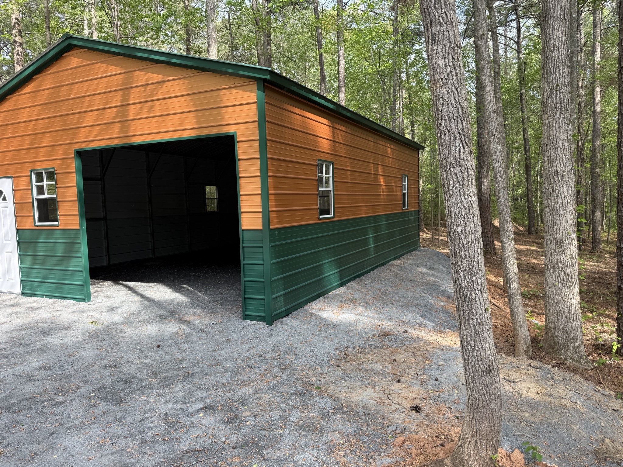 22×30×10 Garage/Workshop built for Ken N. in Wilmington, DE (photo 2 of 4)