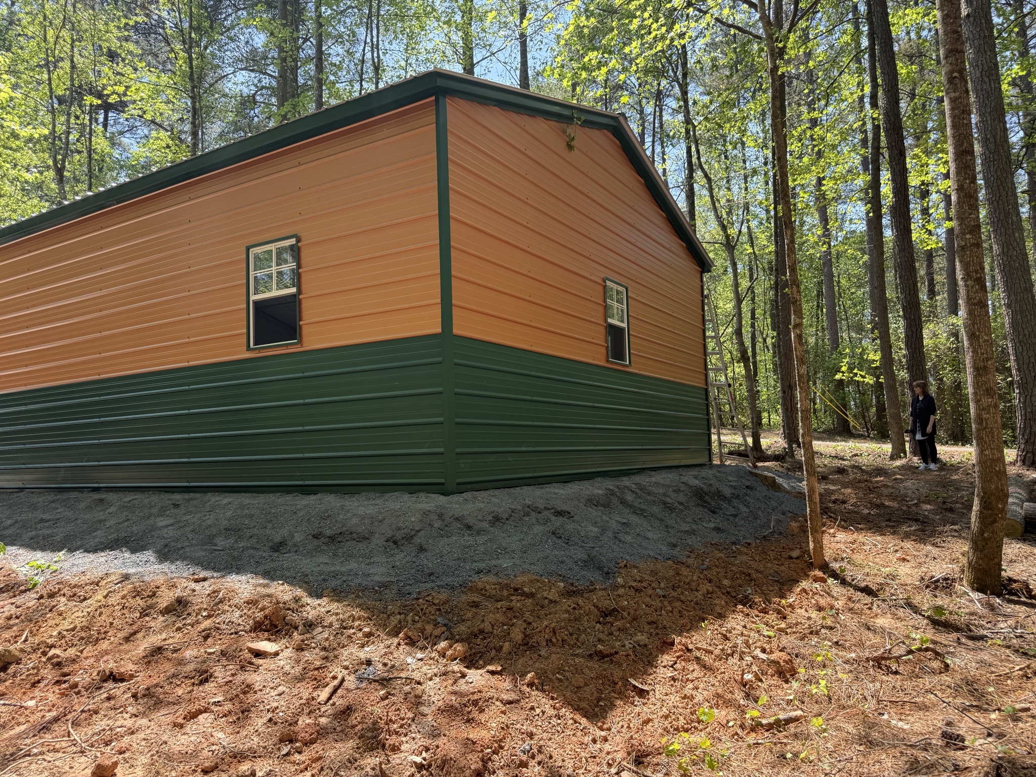 22×30×10 Garage/Workshop built for Ken N. in Wilmington, DE (photo 3 of 4)
