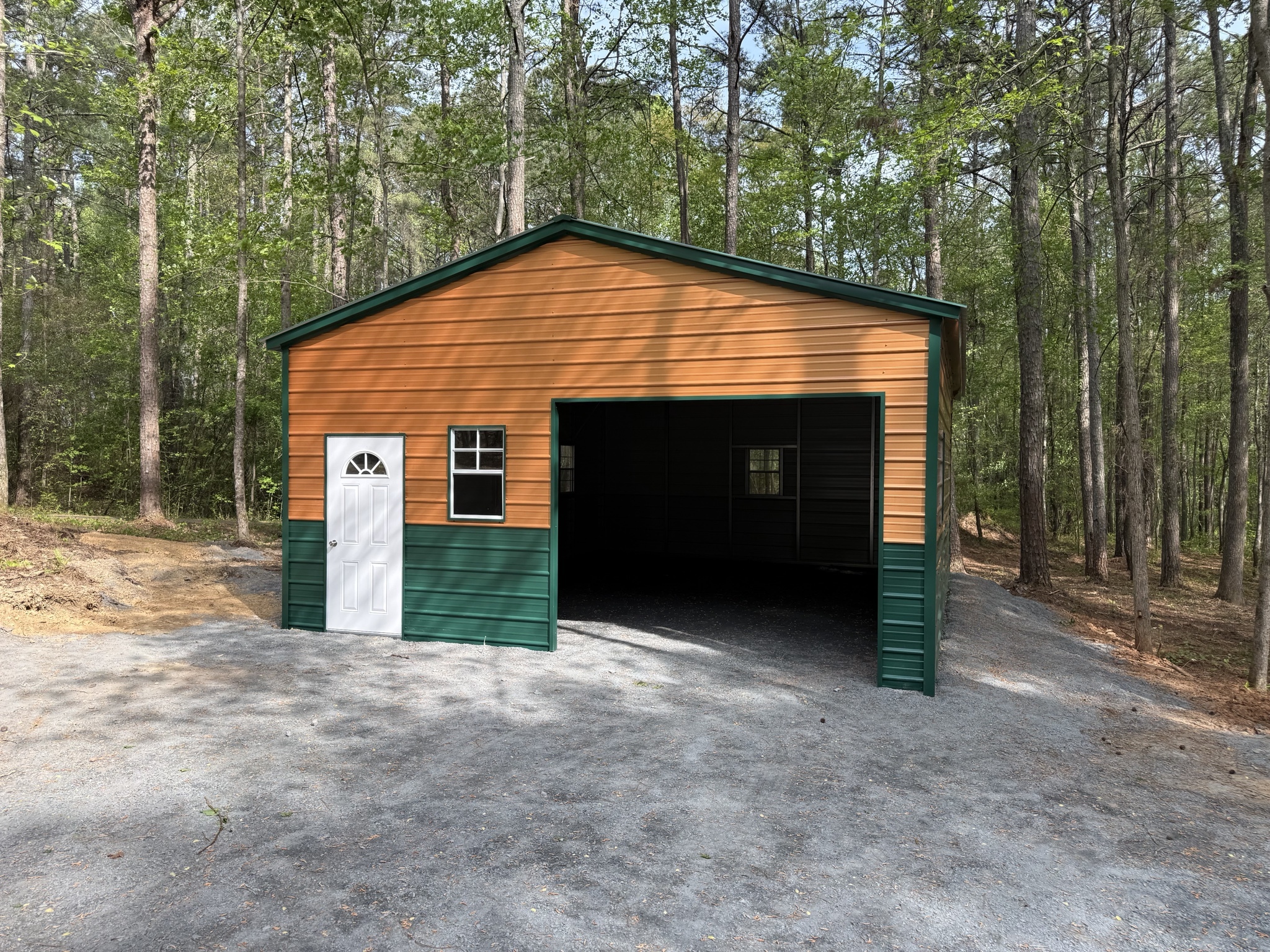 22×30×10 Garage/Workshop built for Ken N. in Wilmington, DE (photo 1 of 4)